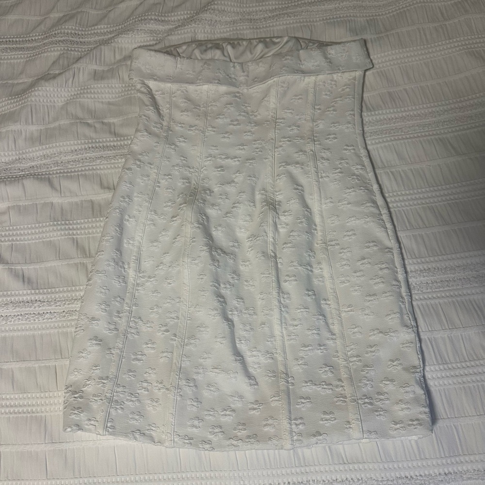 Princess Polly Bertrand White Strapless Mini Dress - Picture 11 of 12